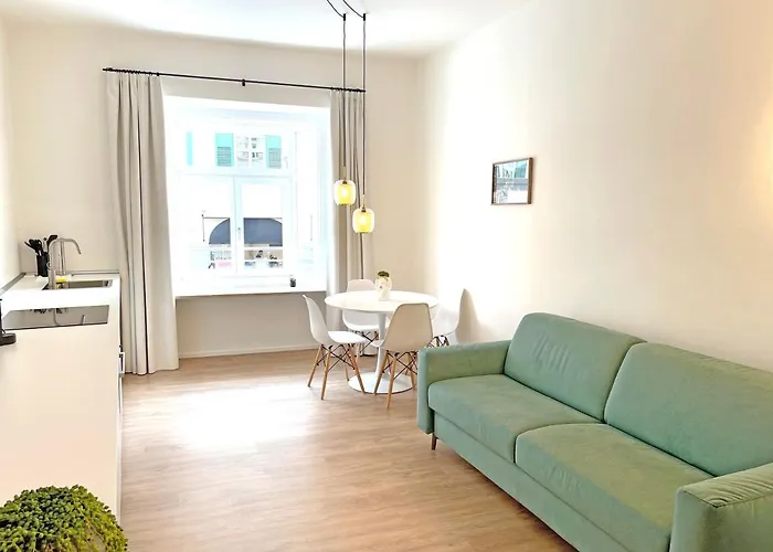 Rosa Apartment im historischen Zentrum